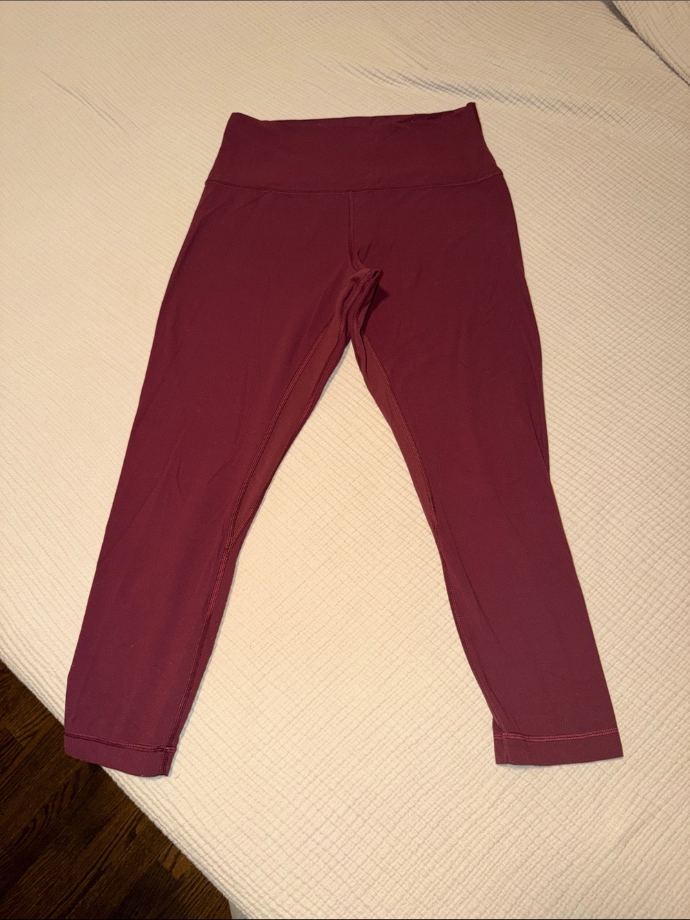 Lululemon Burgundy Leggings